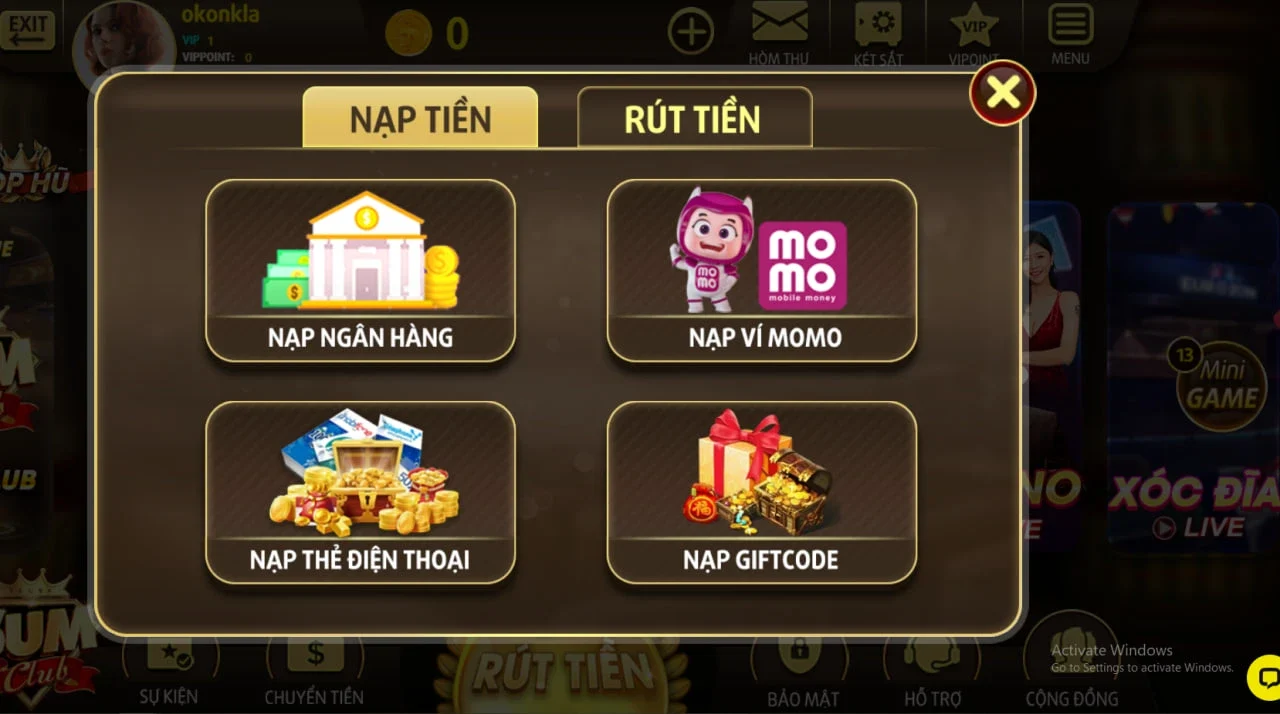 Sumclub triển khai nhiều phương thức để hội viên tiện giao dịch